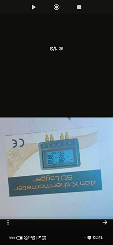 Kanal thermometer - 4-kanal,
